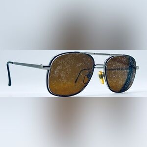 Vintage Titmus T101 Gunmetal Gray Pilot Sunglasses Frames Only